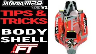 Kyosho mp9 tki4 readyset V2 Tutorial body shell - scocca RTR by FABRIZIO TEGHESI