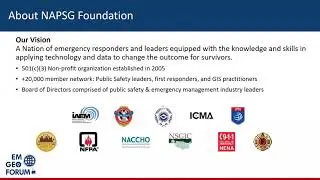 EM Geo Forum: Geospatial Tools for SAR and First Responders