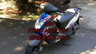 Kymco 2015 Agility 50 review and tips