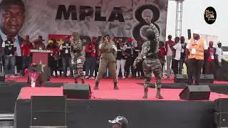 Noite e Dia fez um espectáculo na actividade do MPLA em Camama
