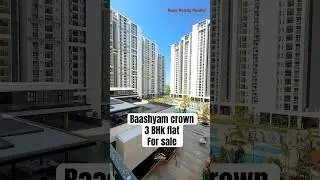 Совершенно новая квартира с 3 спальнями в комплексе Baashyam Crown Koyambedu на продажу #amsundar...
