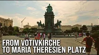 Gorgeous Vienna | From Votive Church to Maria Teresia Monument | 4K