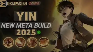 Yin new meta build in jungle 2#mobilelegends #mlbb #shorts #gaming #gameplay 