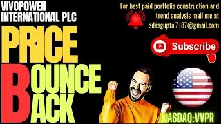 VIVOPOWER INTERNATIONAL PLC PRICE BOUNCEBACK | VVPR STOCK UPDATE |  VVPR STOCK TARGET |  VVPR STOCK