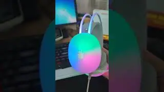 The new fully luminous game headset.