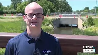 Updated FEMA flood risk maps impact south Bismarck, flood control project in the works | Full Story