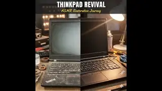 Black Lenovo ThinkPad T420 2011 Full ASMR Restoration | Dusty to Factory-New Transformation