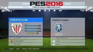 PES 2016: All Leagues & All Teams