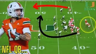 No One Realizes What Carson Beck & The Miami Hurricanes Just DID... | Film Analysis |