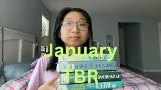 January TBR books that I want to read and hopefully finished 
