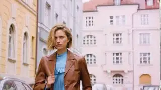SET 01: Long Leather Coat