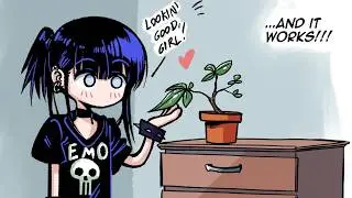 Touch Grass and Grass Touches YOU | Lesbian comic dub