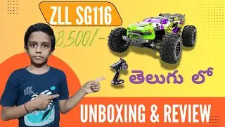 Best Under 10k Zll sg116 pro hobby grade rc car unboxing #rcunboxing #rccars #rc #unboxing #telugu