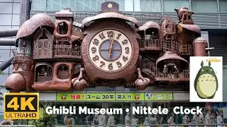 STUDIO GHIBLI  ~ Mitaka Museum Tour + The Giant Ghibli Clock - Nittele Big Clock in Shiadome ~ Tokyo