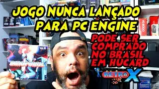 Jogo nunca lan&ccedil;ado no PC ENGINE agora pode ser adiquirido na RETROX em HUCARD - DINOFORCE