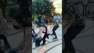 Watch for End 🤪 Girls Reaction #skating #skatingboy #crazy #girl #reaction #shorts
