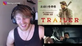 Amigos Trailer (REACTION By Foreigner) | Nandamuri Kalyan Ram | Ashika Ranganath | Rajendra Reddy |