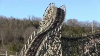The Ozark Wildcat Roller Coaster Demolition - Celebration City, MO