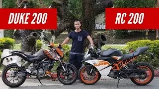 KTM RC 200 VS DUKE 200