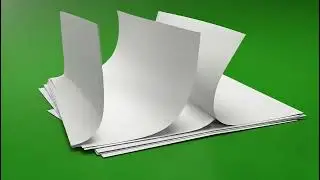 Stunning Paper Unfold Green Screen Effect for Creative Video Projects