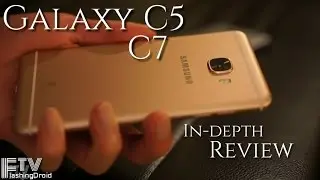 Samsung Galaxy C7 & C5 In-depth Review & Comparison!