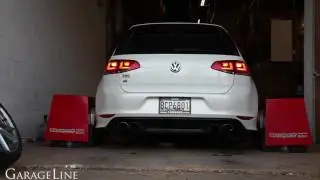 GarageLine: 2017 Golf R Baseline Dyno Run