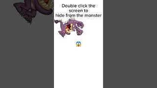 Double click the screen to hide from the monster #funny #subscribe #recommended #fyp #trending