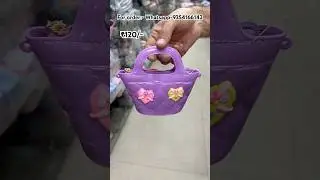 Rs-120/- only ( minimum 12 pcs ) 🔥 Kid&rsquo;s bag wholesale market Delhi 💥 #shorts