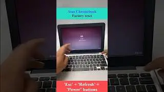 Забыли пароль? : Как сбросить настройки Chromebook ASUS до заводских. #chromebook