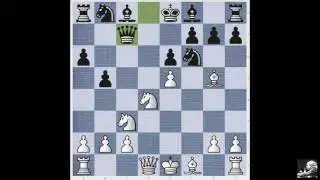 Magician sacrifices four of his peaces: Mikhail Tal - NN (USSR, 1963) 1-0