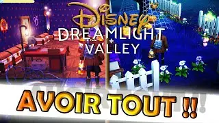 STOCKER TOUTES LES RESSOURCES / MAÎTRISER LEUR APPARITION - TUTO DISNEY DREAMLIGHT VALLEY !!