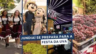 CONTAGEM REGRESSIVA: JUNDIAÍ SE PREPARA PARA A FESTA DA UVA | @TVTEC JUNDIAÍ
