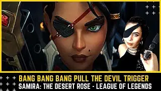 Dinka Kay REACTS - Samira: The Desert Rose - League of Legends