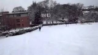 Sledging in Worcester too