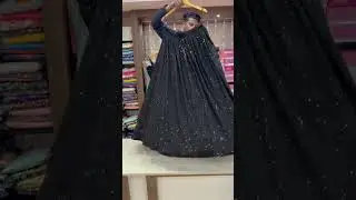 Black lehnga #lehngacollection #lehnga #designer #dress #gown #saree #sharara