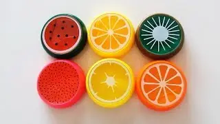 FRUIT PUTTY SLIME - Most Satisfying Slime ASMR Video Compilation