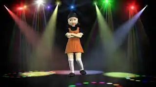 SQUID GAME DOLL SPOTTED IN THE CLUB DANCING
