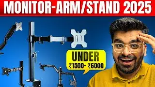 Best Monitor Arm: Single & Dual! Monitor Stand For Desk In India! Monitor Arm For Dual Monitors