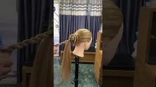 📌 Bridal Bun Step by Step | Easy Hair Style #Shorts#hairstyle
