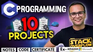 🚀🔥 10 Projects for Placement in C Beginner to Advanced (2024)