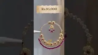 Traditional Jodha Nath ✨ Trending Rajasthani Nose Ring #shorts #ytshorts