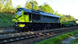 Rynkowo wieczorową porą. Lk 201&131. M62, ET22, EU07, EU44, ED160, E6ACT... 12.05.2017