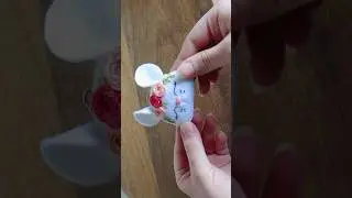 Embroidery felt mouse #feltcrafts #sewing #needlecraft #needlecraft #diy #diycrafts #sewing