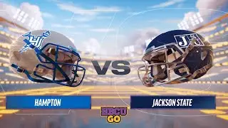 Hampton vs Jackson State: LIVE Football Game! | HBCU GO Game of the Week