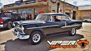 1955 Chevy Bel Air Custom Exhaust