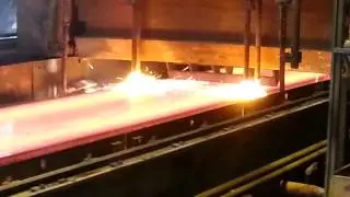 Ternium Siderar - Proceso de corte de lingotes