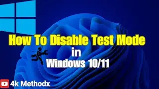 How To Disable Test Mode In Windows 11 | bcdedit /set test signing FIXED