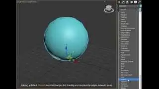 MCG Blog - Low Poly Modifier: Adding a Default Smooth Modifier