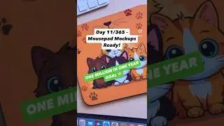 Day 11/365 &ndash; Mousepad mockups done! 13+ products ready for launch! #Day11of365 #Shopify #POD