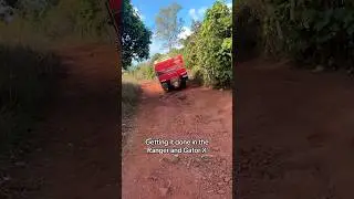 Spicy exit from camp 🌶️😳 Ranger and Gator X getting the job done in Cape York 🤙 #shorts #4x4 #4wd